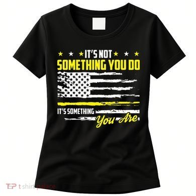 911 American Flag Dispatcher USA Thin Gold Line Operator Women's T-Shirt