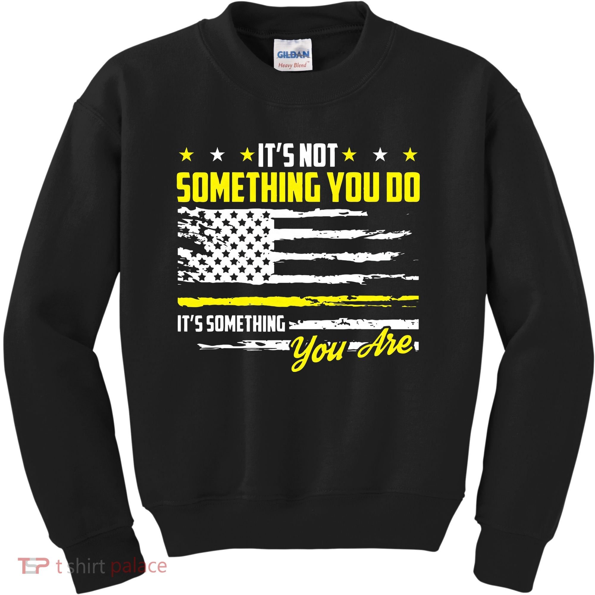 911 American Flag Dispatcher USA Thin Gold Line Operator Kids Sweatshirt