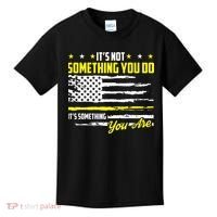 911 American Flag Dispatcher USA Thin Gold Line Operator Kids T-Shirt thumb 0