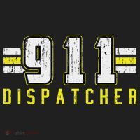 911 American Flag Dispatcher Thin Gold Line Operator Beanie thumb 2