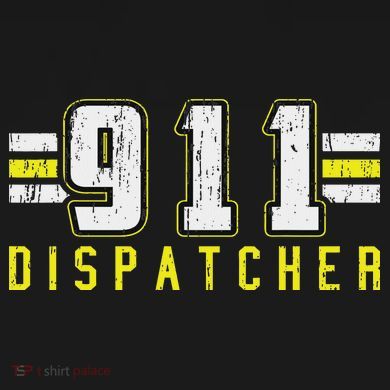 911 American Flag Dispatcher Thin Gold Line Operator Toddler Hoodie