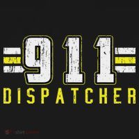 911 American Flag Dispatcher Thin Gold Line Operator Toddler T-Shirt thumb 4