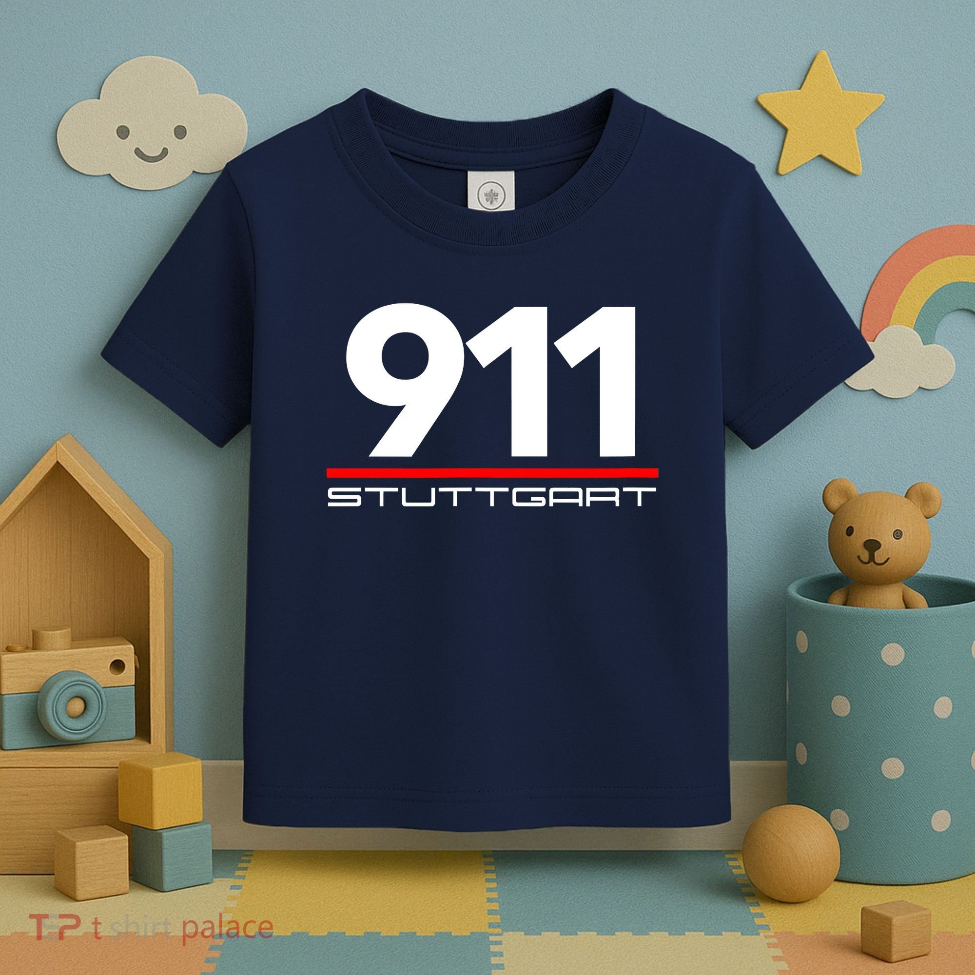 911 Aircooled Flatsix Mezger Engine Car Guy Toddler T-Shirt