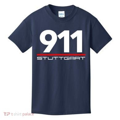 911 Aircooled Flatsix Mezger Engine Car Guy Kids T-Shirt