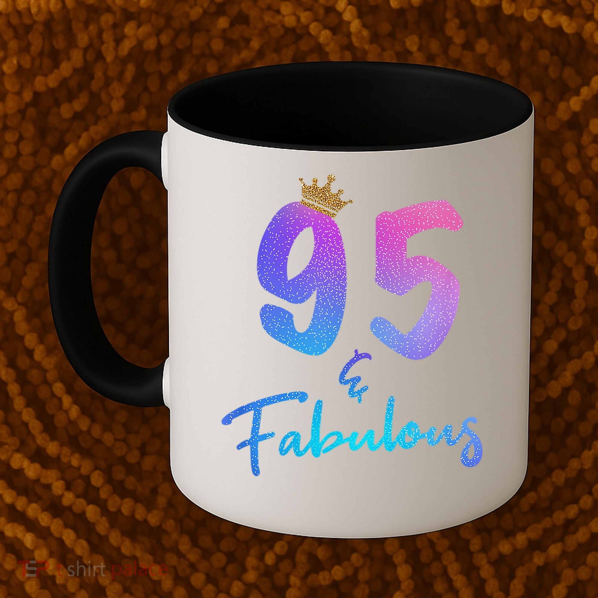 95 And Fabulous 95th Birthday 95 Years Old Bday Gift Coffee Mug