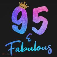 95 And Fabulous 95th Birthday 95 Years Old Bday Gift Women's Hoodie thumb 2