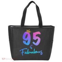 95 And Fabulous 95th Birthday 95 Years Old Bday Gift Tote Bag thumb 0
