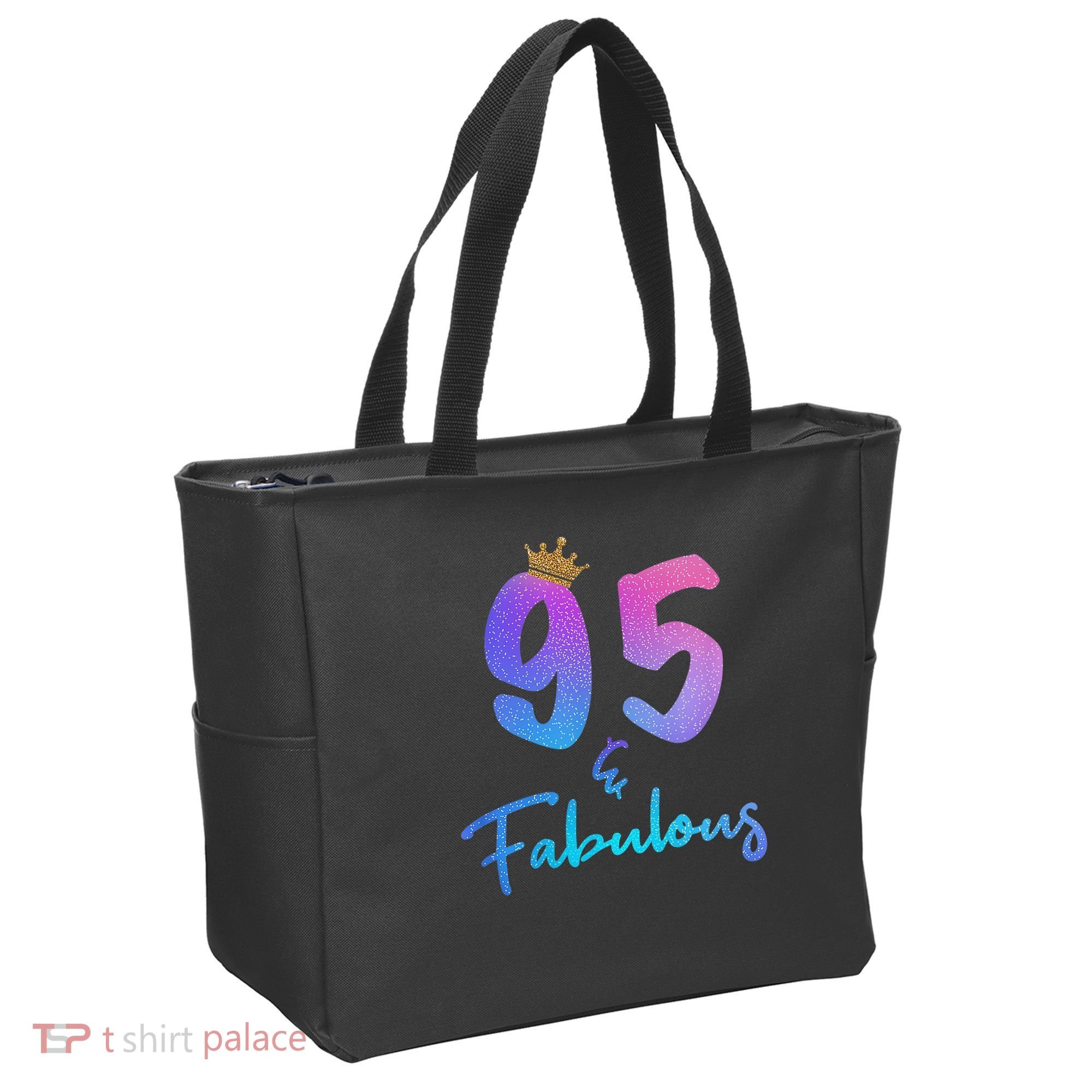95 And Fabulous 95th Birthday 95 Years Old Bday Gift Tote Bag