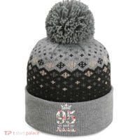 95 And Fabulous Queen 95th Birthday Present The Baniff Cuffed Pom Beanie thumb 0