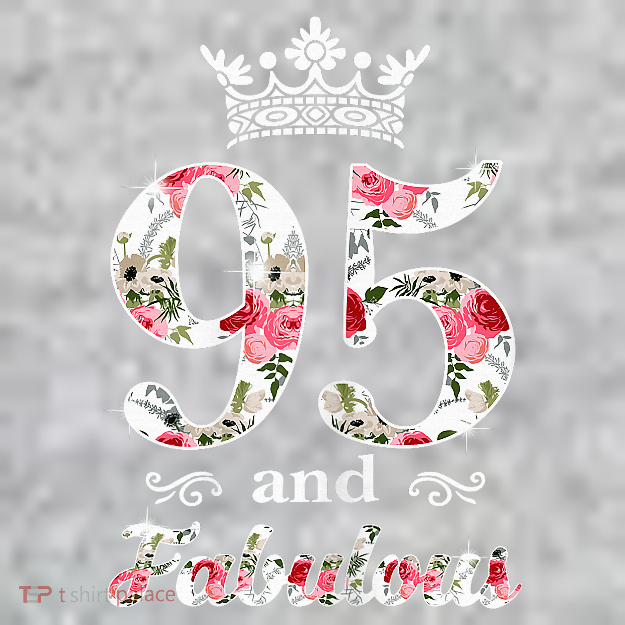 95 And Fabulous Queen 95th Birthday Present The Baniff Cuffed Pom Beanie