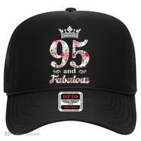 95 And Fabulous Queen 95th Birthday Present Hat thumb 0