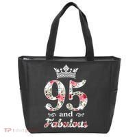 95 And Fabulous Queen 95th Birthday Present Tote Bag thumb 0