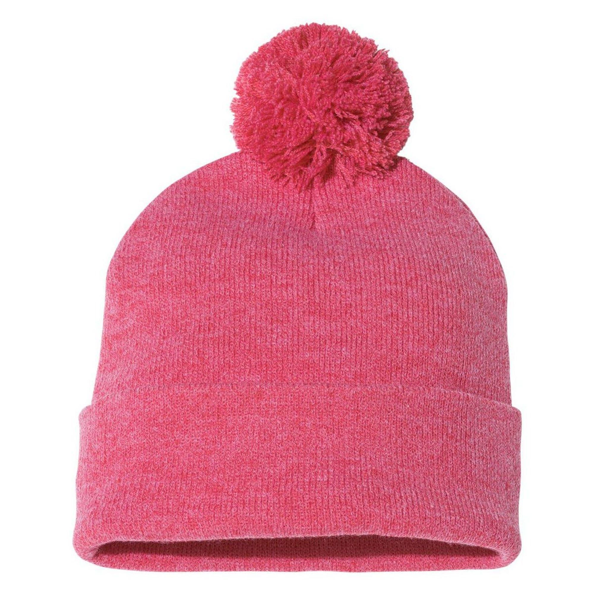 95 And Fabulous Queen 95th Birthday Present Pom Pom 12in Knit Beanie