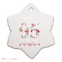 95 And Fabulous Queen 95th Birthday Present Ceramic Ornament thumb 0