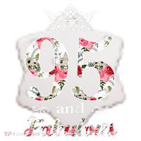95 And Fabulous Queen 95th Birthday Present Ceramic Ornament thumb 2