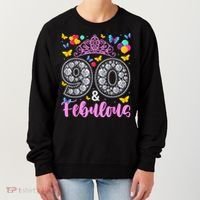 90 And Fabulous 90 Years Old 90th Birthday Women's Sweatshirt thumb 0