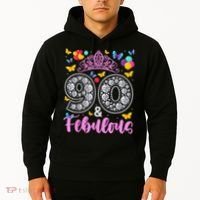 90 And Fabulous 90 Years Old 90th Birthday Hoodie thumb 2