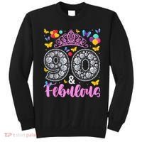 90 And Fabulous 90 Years Old 90th Birthday Sweatshirt thumb 0