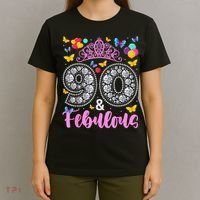 90 And Fabulous 90 Years Old 90th Birthday T-Shirt thumb 4