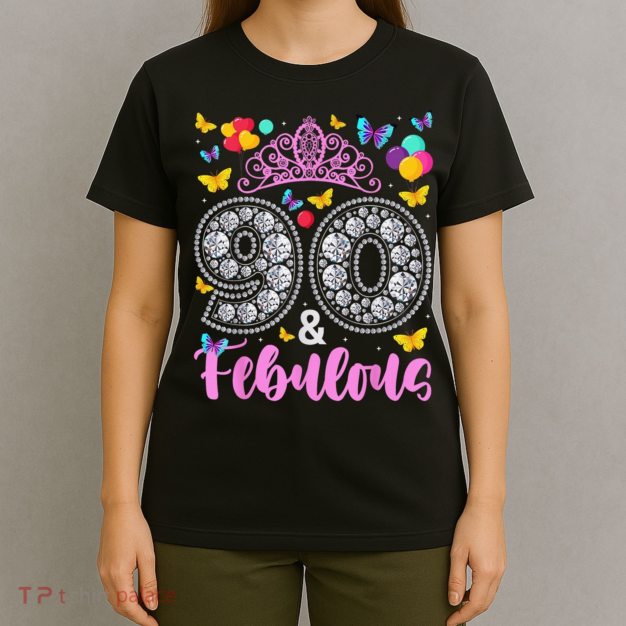 90 And Fabulous 90 Years Old 90th Birthday T-Shirt