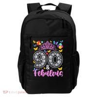 90 And Fabulous 90 Years Old 90th Birthday Backpack thumb 0