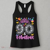 90 And Fabulous 90 Years Old 90th Birthday Women's Tank Top thumb 3