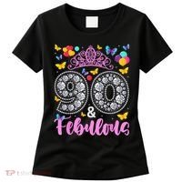 90 And Fabulous 90 Years Old 90th Birthday Women's T-Shirt thumb 0