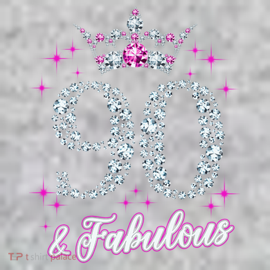 90 And Fabulous 1929 90Th Birthday The Baniff Cuffed Pom Beanie