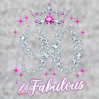 90 And Fabulous 1929 90Th Birthday The Baniff Cuffed Pom Beanie thumb 2