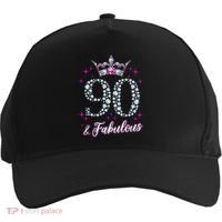 90 And Fabulous 1929 90Th Birthday Five-Panel Snapback Cap thumb 0