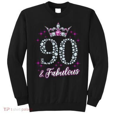 90 And Fabulous 1929 90Th Birthday Sweatshirt