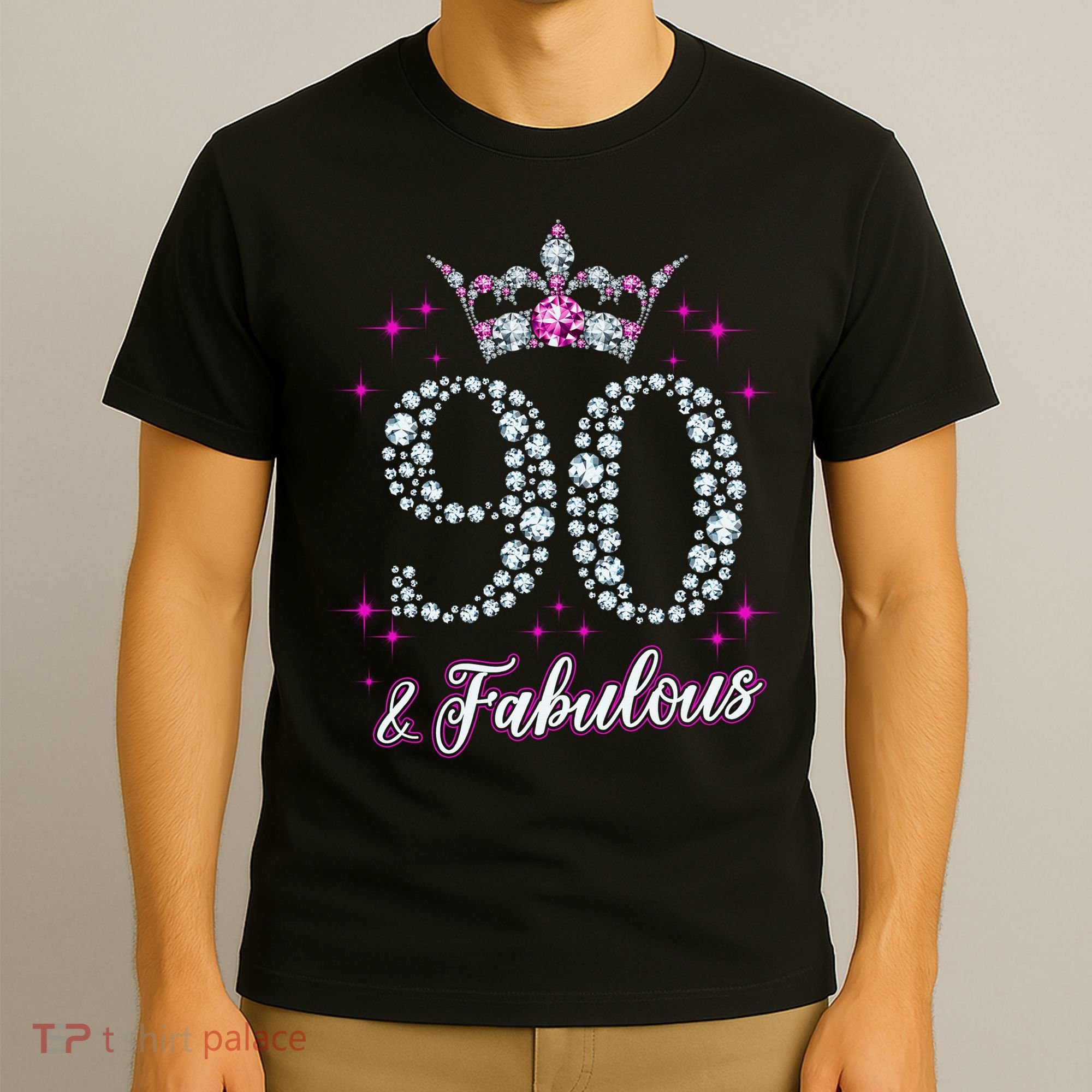 90 And Fabulous 1929 90Th Birthday T-Shirt