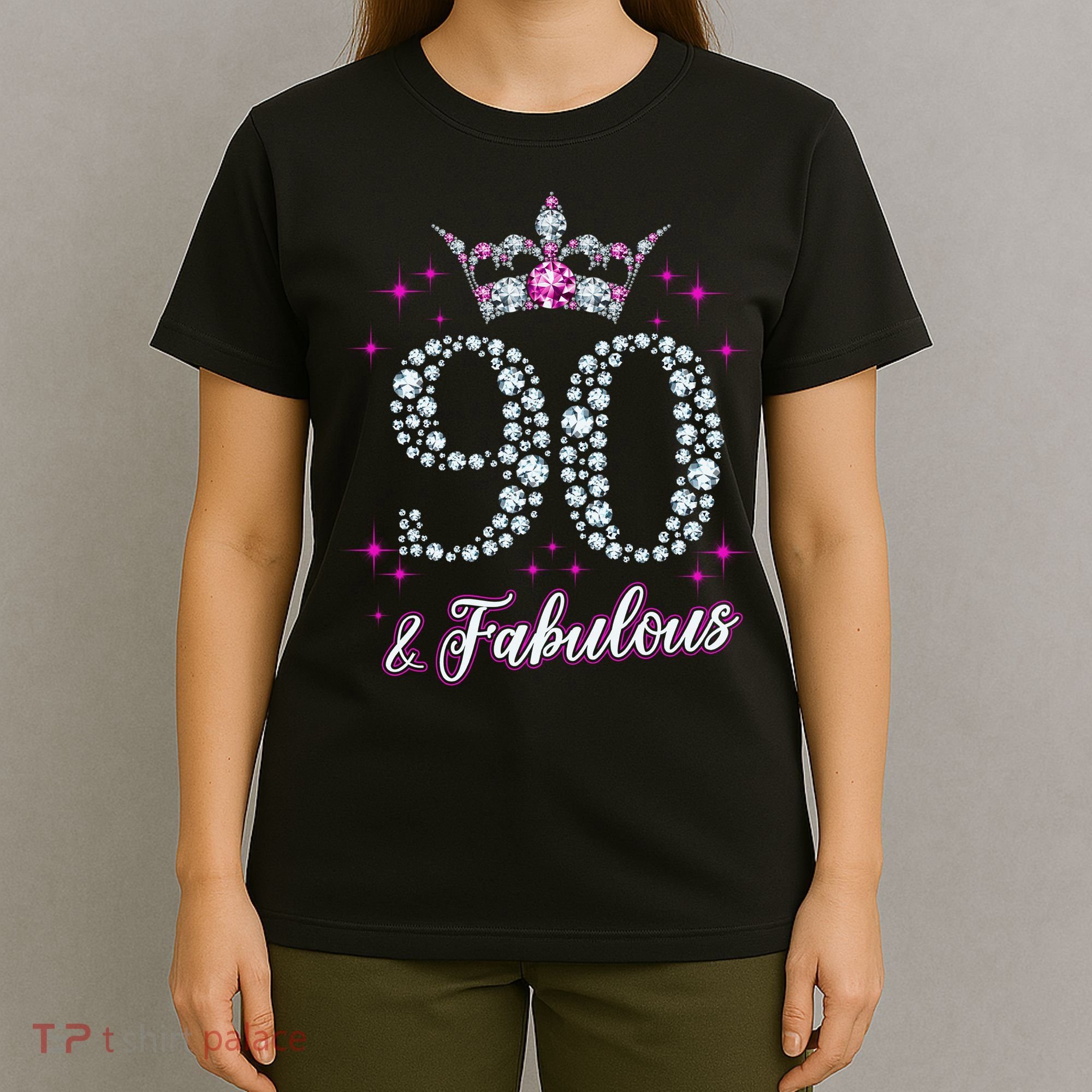 90 And Fabulous 1929 90Th Birthday T-Shirt