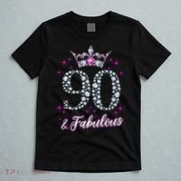 90 And Fabulous 1929 90Th Birthday T-Shirt thumb 5