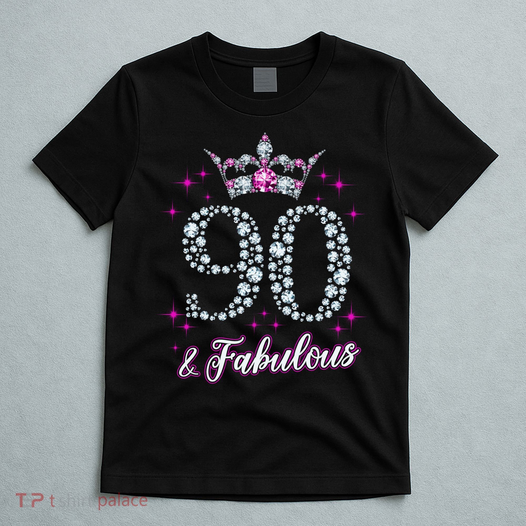 90 And Fabulous 1929 90Th Birthday T-Shirt