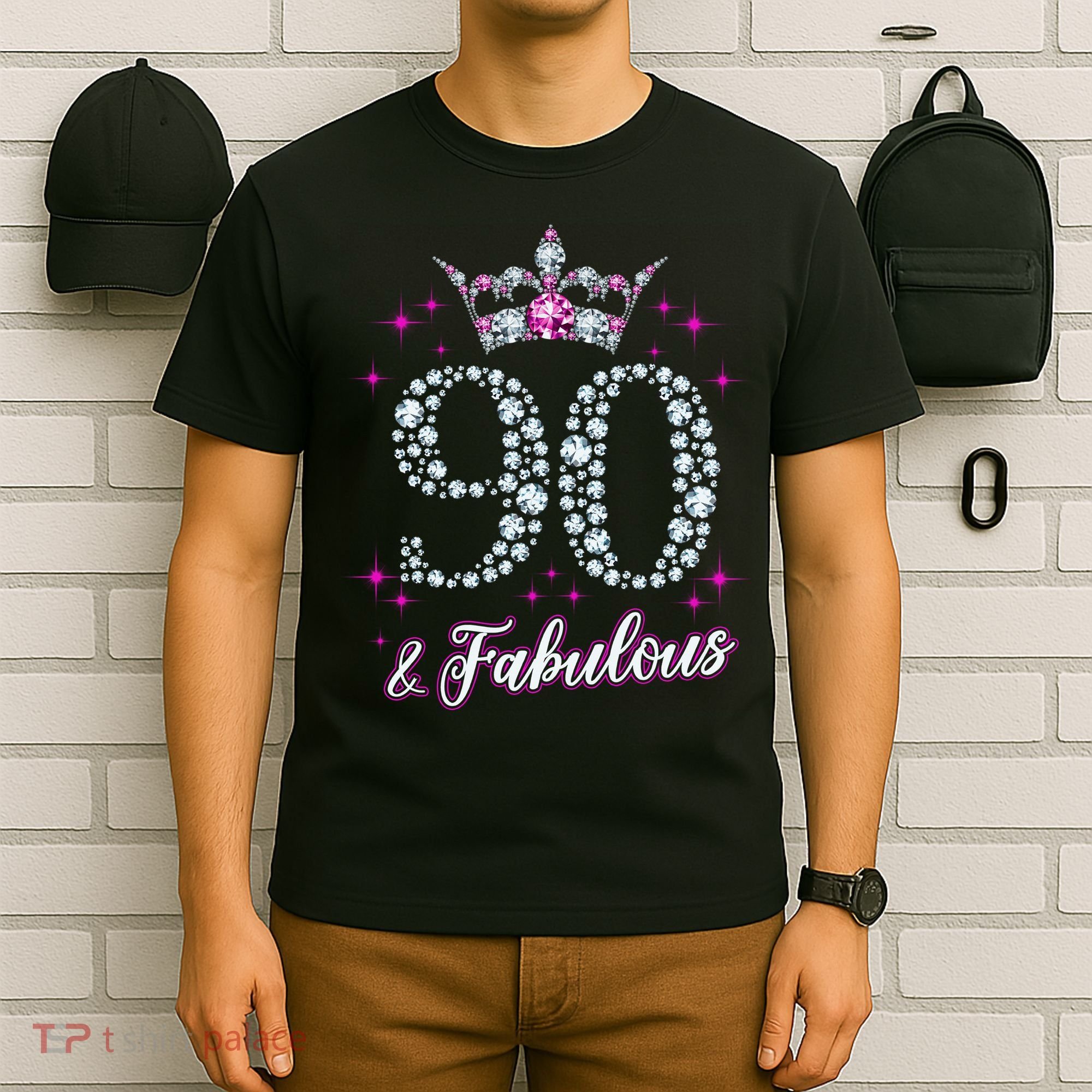 90 And Fabulous 1929 90Th Birthday T-Shirt