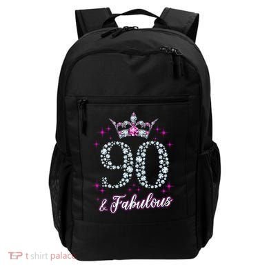 90 And Fabulous 1929 90Th Birthday Backpack