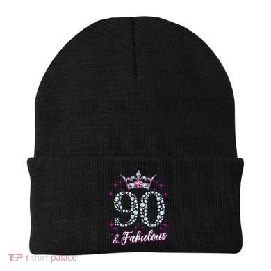90 And Fabulous 1929 90Th Birthday Beanie