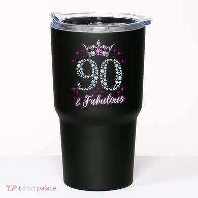 90 And Fabulous 1929 90Th Birthday Tumbler