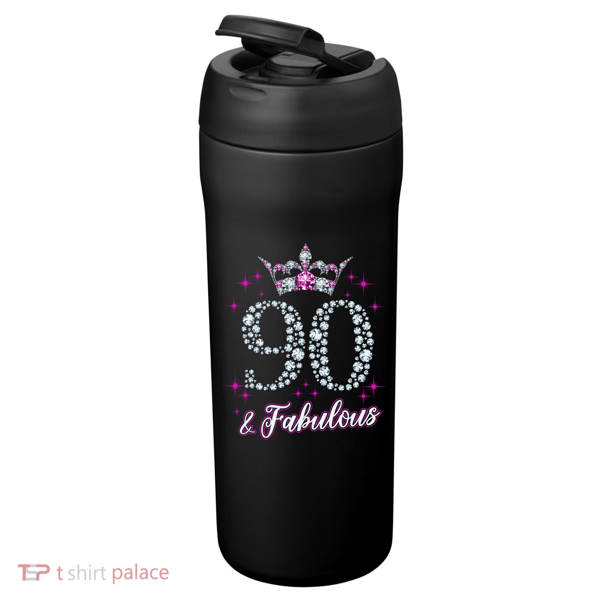 90 And Fabulous 1929 90Th Birthday 24oz Duet Stainless Steel Tumbler