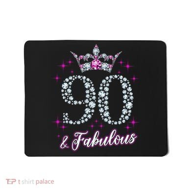 90 And Fabulous 1929 90Th Birthday Mousepad