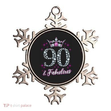 90 And Fabulous 1929 90Th Birthday Ornament