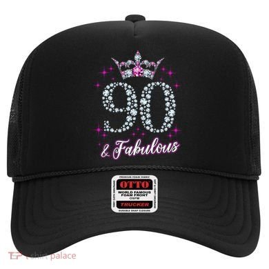 90 And Fabulous 1929 90Th Birthday Hat