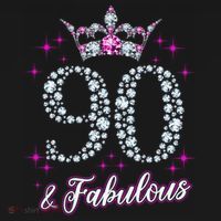 90 And Fabulous 1929 90Th Birthday Women's Long Sleeve Shirt thumb 2