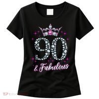 90 And Fabulous 1929 90Th Birthday Women's T-Shirt thumb 0