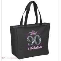 90 And Fabulous 1929 90Th Birthday Tote Bag thumb 2
