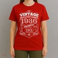 90th Birthday 1936 Vintage Quality Without Compromise  T-Shirt thumb 4