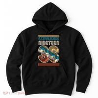 90th Birthday 1936 Established Nineteen 36 Hoodie thumb 0