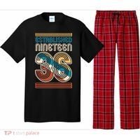 90th Birthday 1936 Established Nineteen 36 Pajama Set thumb 0