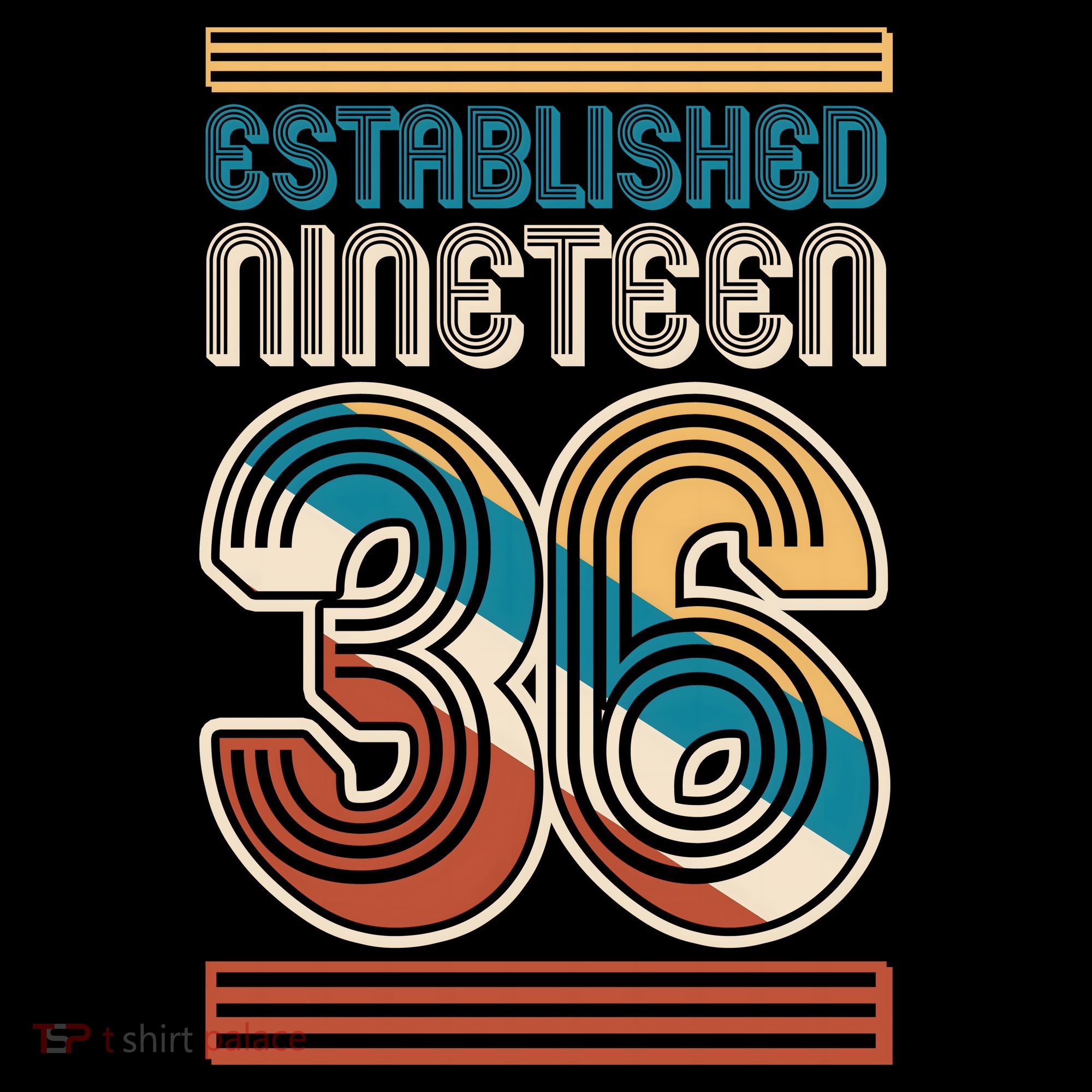 90th Birthday 1936 Established Nineteen 36 Women's Tank Top